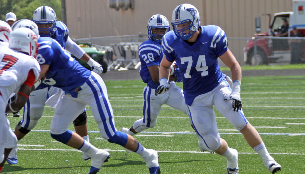 Chris Schlueger blocking